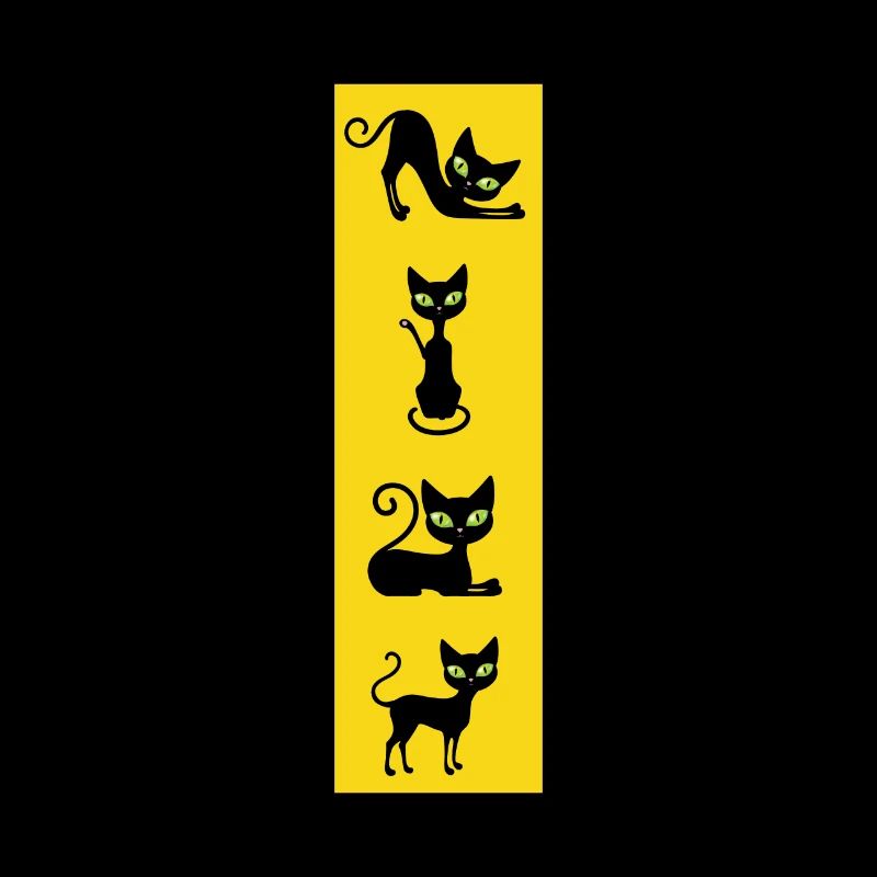 Schwarze Katze