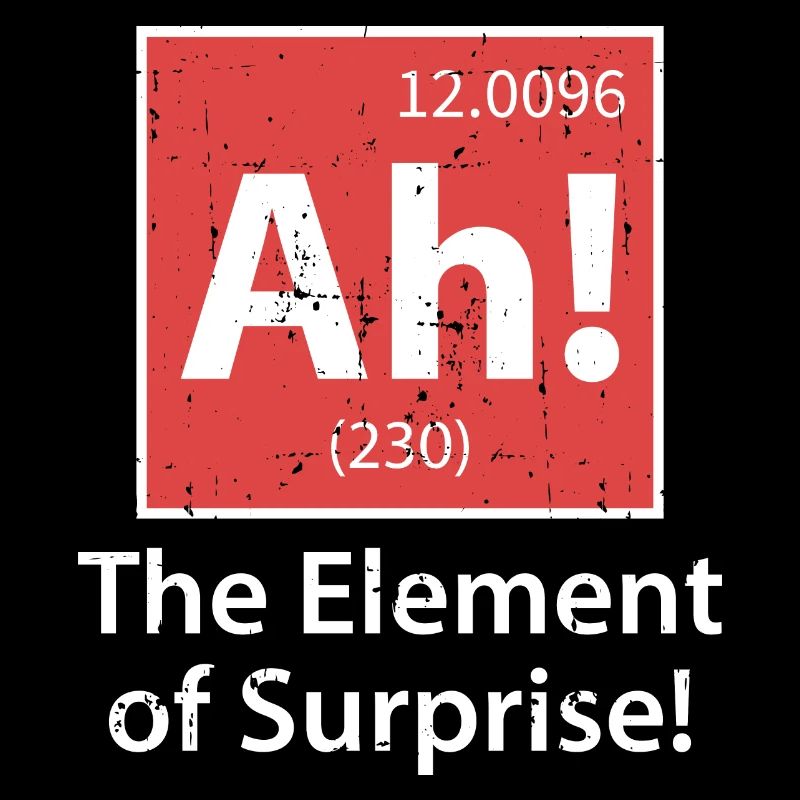Ah! Élément | Cadeaux d'étudiant chimiste chimiste