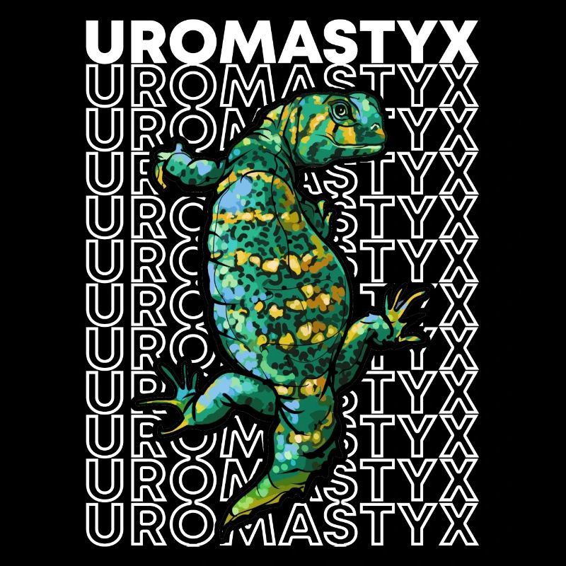 Uromastyx 80's Style Reptile Keeper Lizard