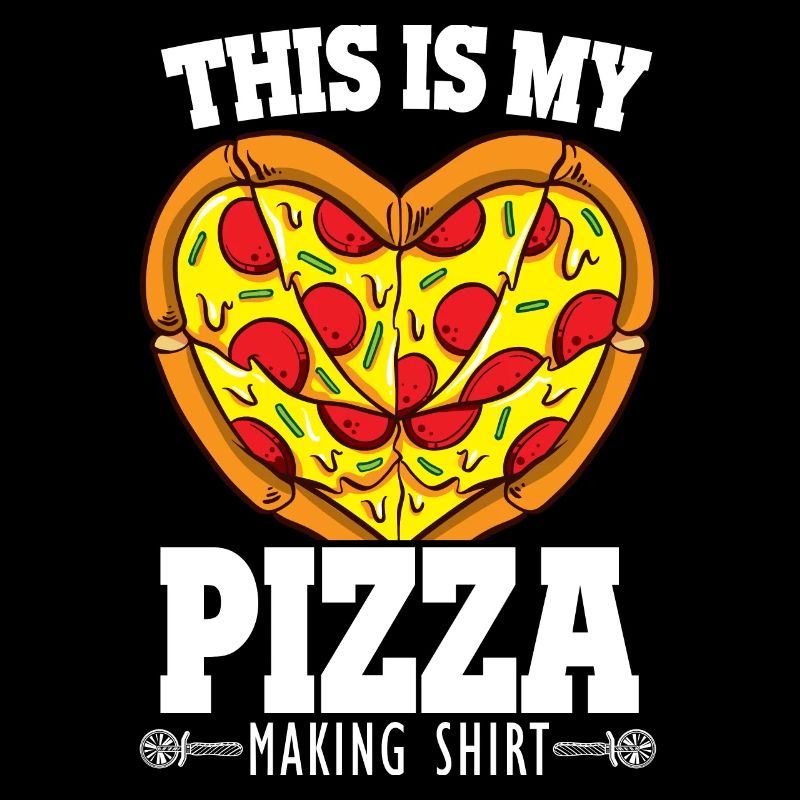 C’est ma chemise de fabrication de pizza Drôle de pizza chef