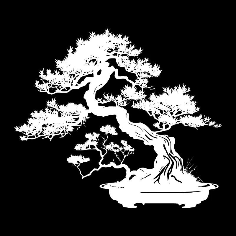 Bonsai Tree Silhouette