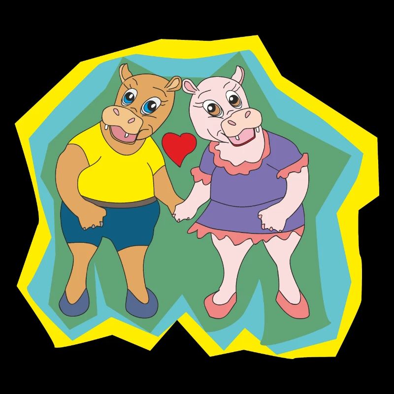 Süße Nilpferde