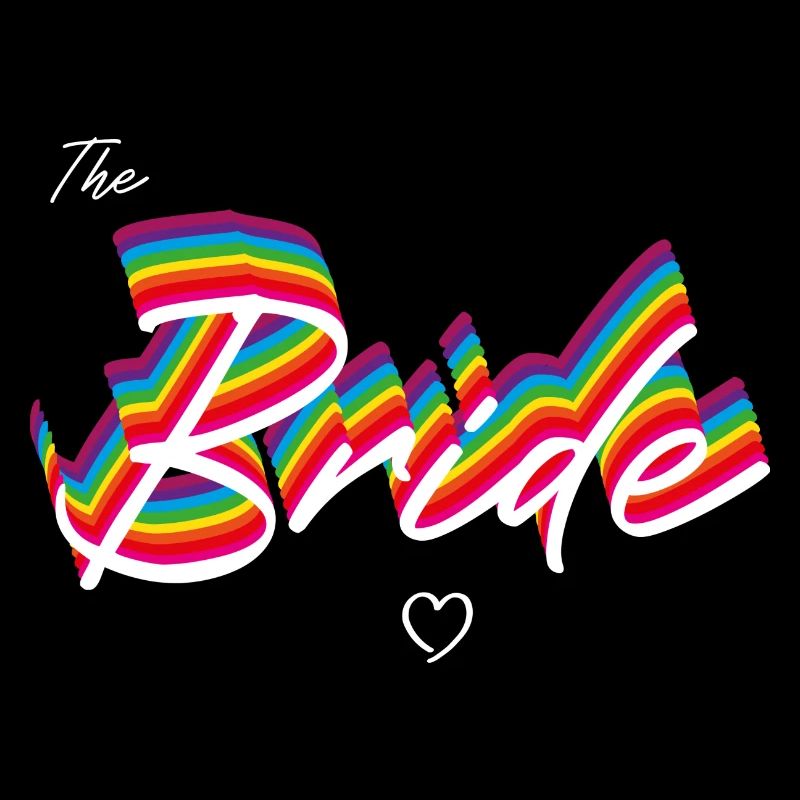 The Bride Rainbow Shadow, White