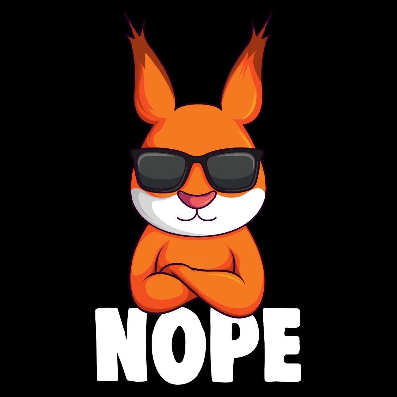 Eichhörnchen Nope Kinder Jungen Mädchen