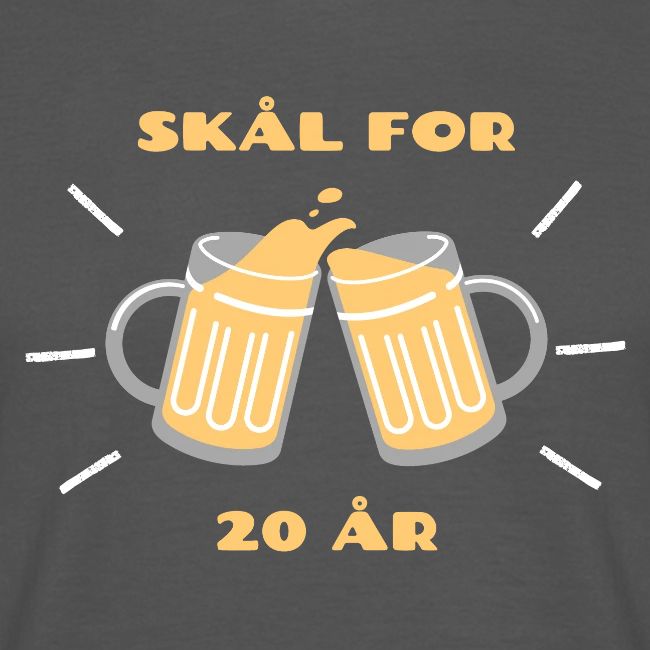 Skål for 20 år