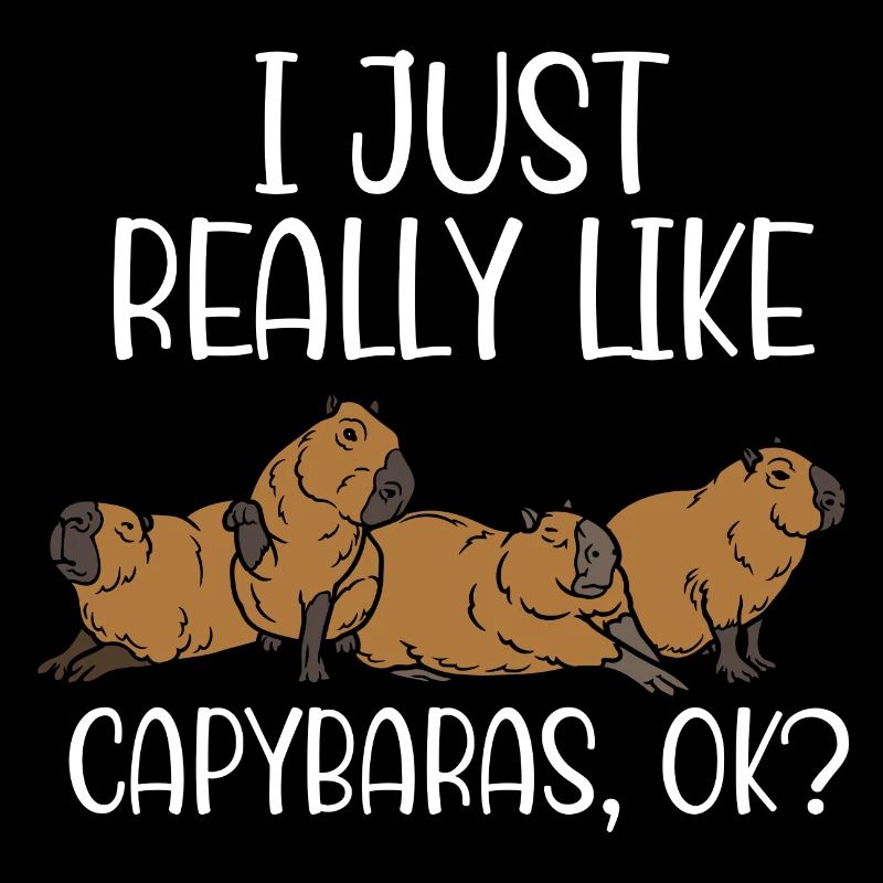 I Just Really Like Capybaras Ok