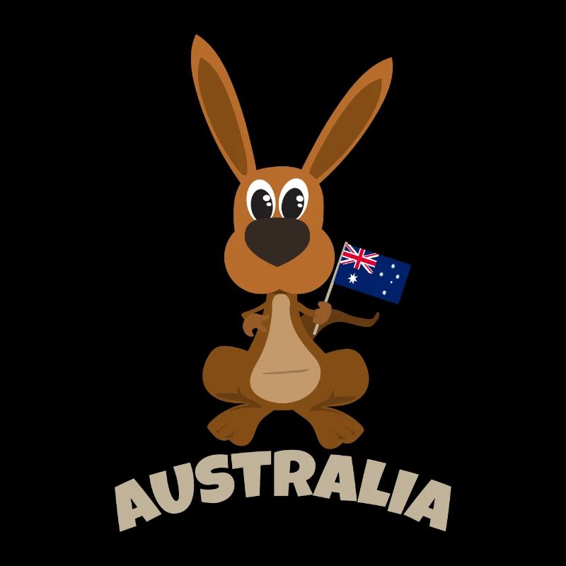 Australien Känguru Flagge Australiens Geschenkidee