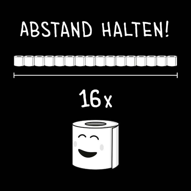 Abstand halten!