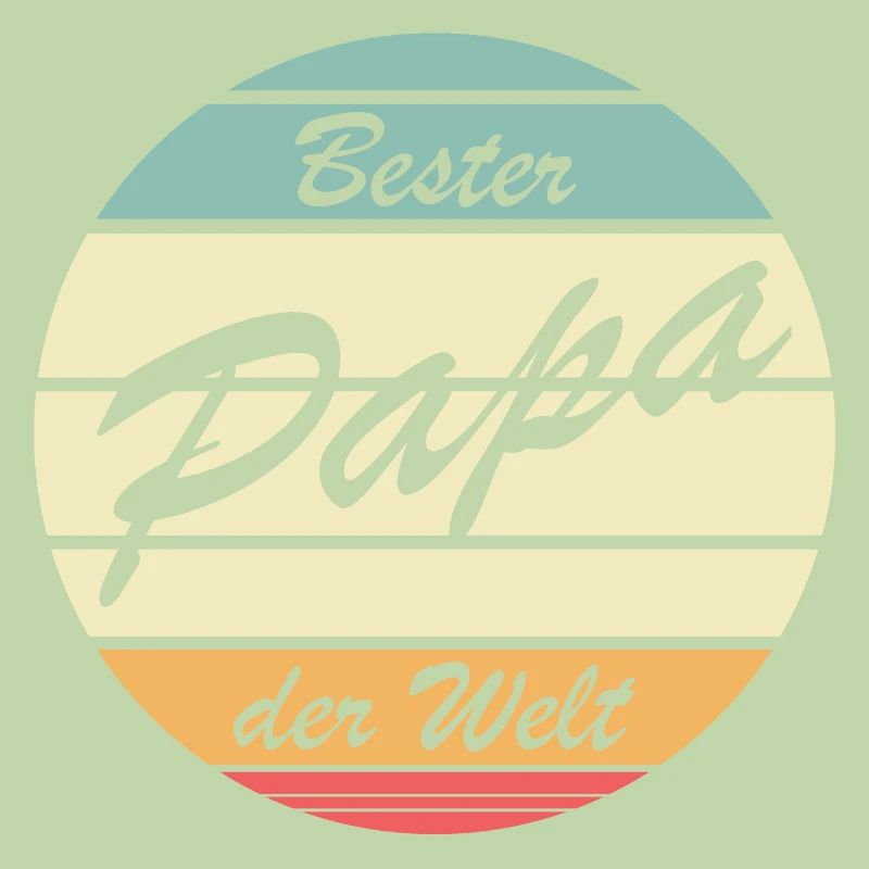 Retro Bester Papa der Welt