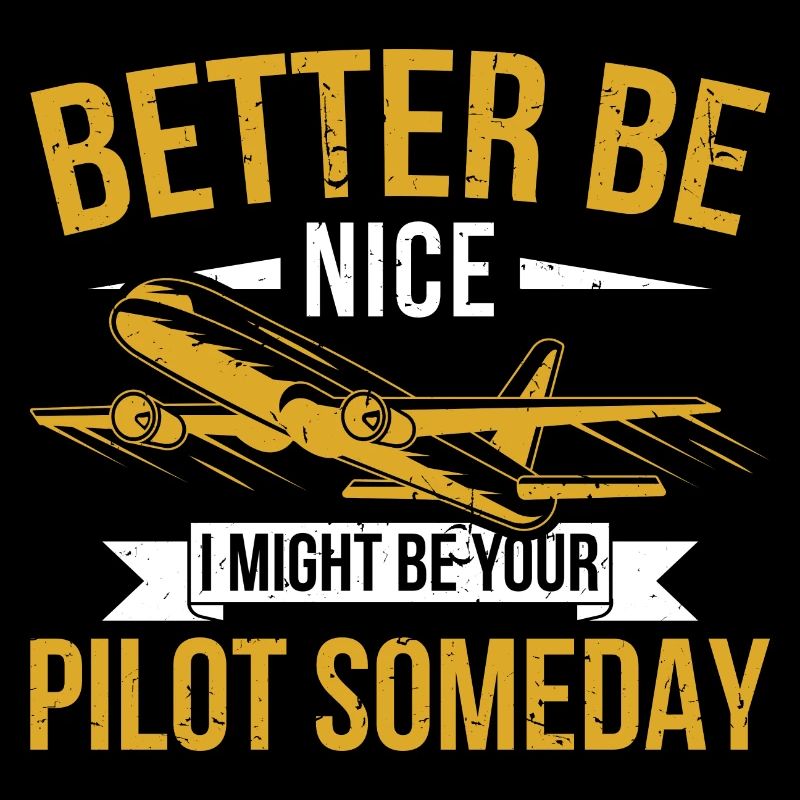 Flugzeug Pilot Fliegen Flieger Piloten Geschenk