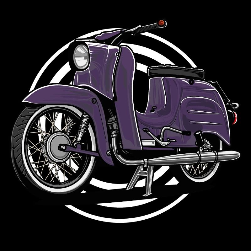 Schwalbe (lila) // Illustration