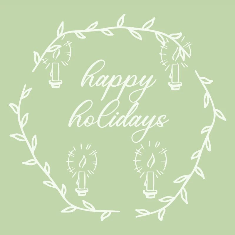 Avent Advetskranz Joyeuses Fêtes