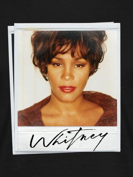 Whitney Houston foto retro y nombre