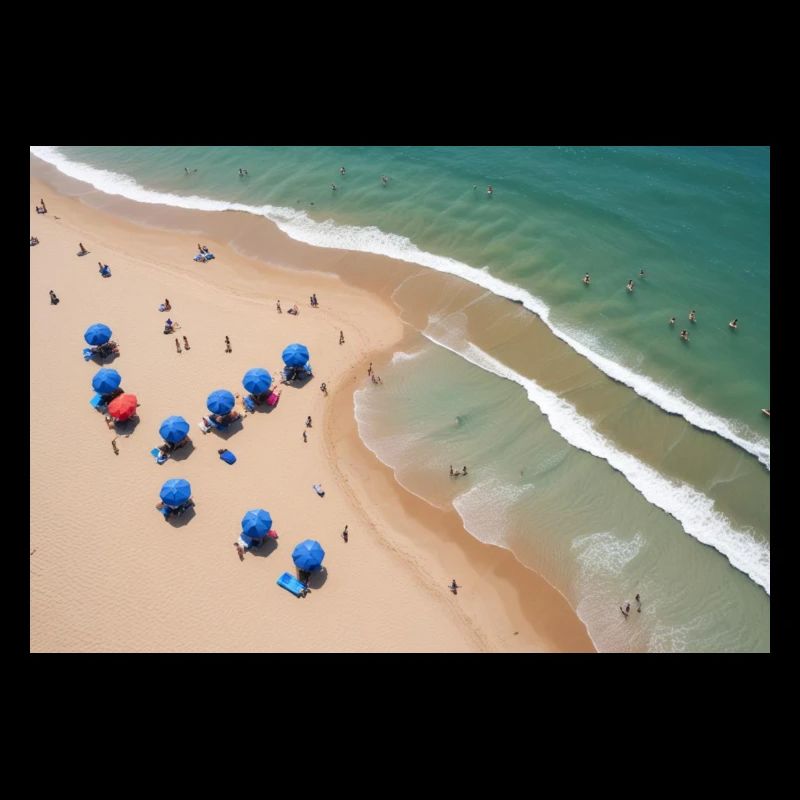 Plage abstraite