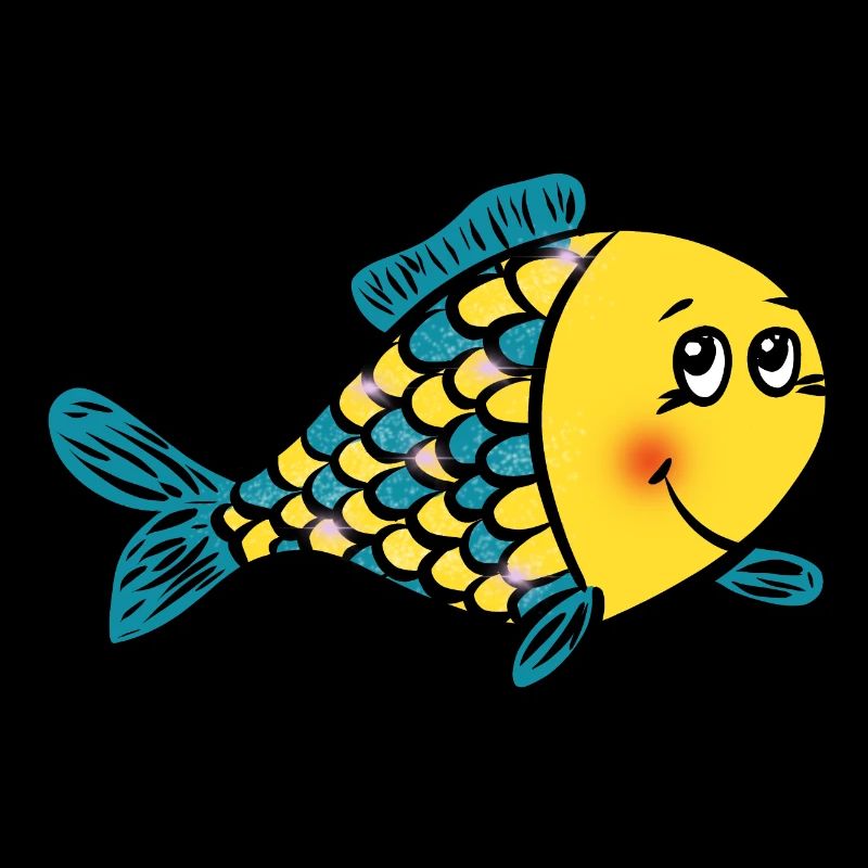 happy fish
