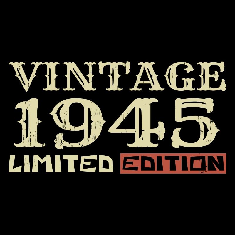 1945 Vintage: 79. Geburtstag, einzigartiges Retro-Geschenk