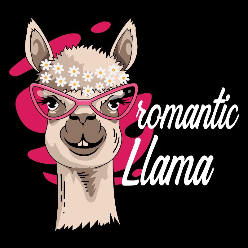 Lama romantique. Cadeau Bauer