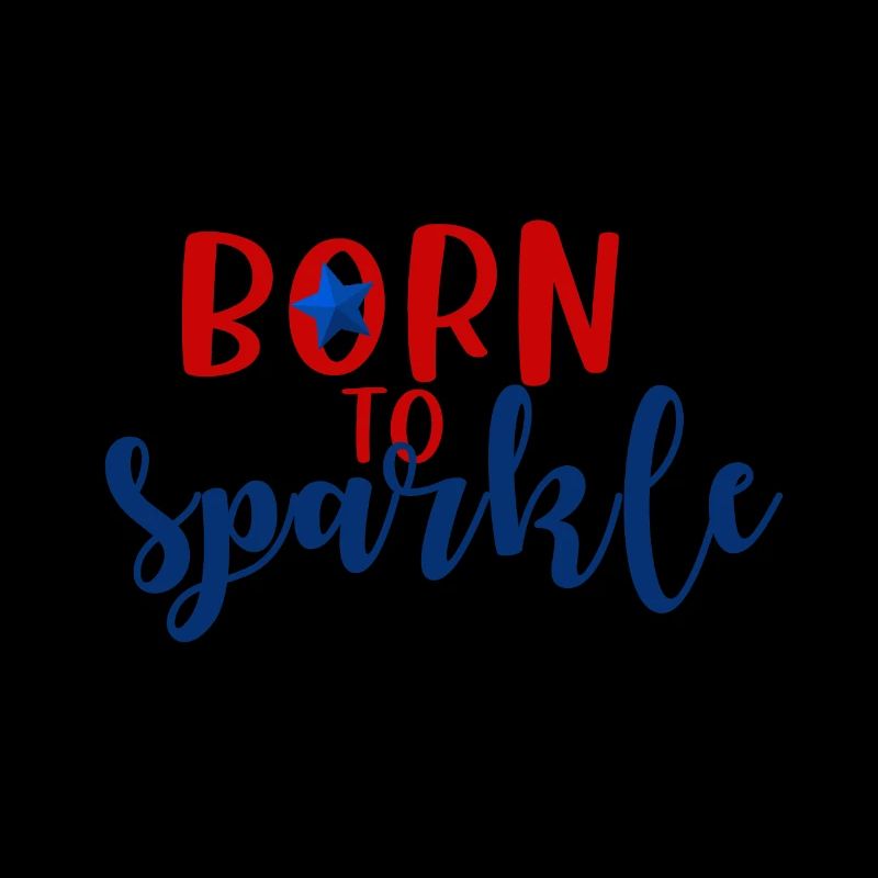 born to sparkle 4th of july america