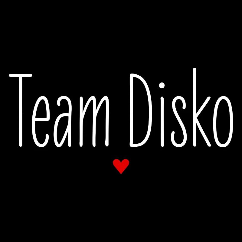 Team Disko, Partnerlook, Party Crew, Feiern Tanzen