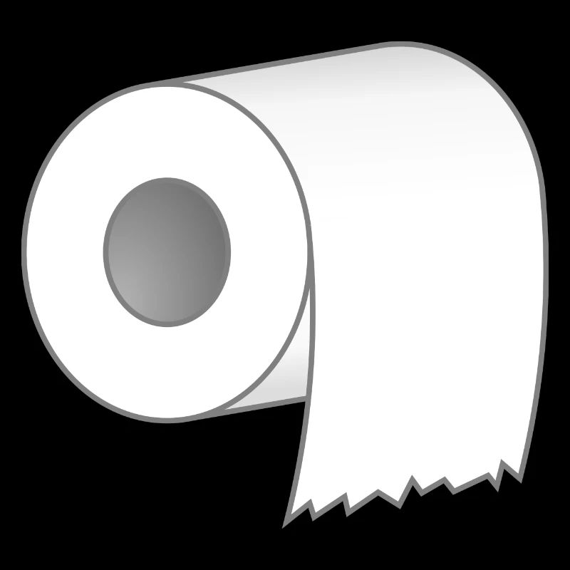 Papier toilette devant