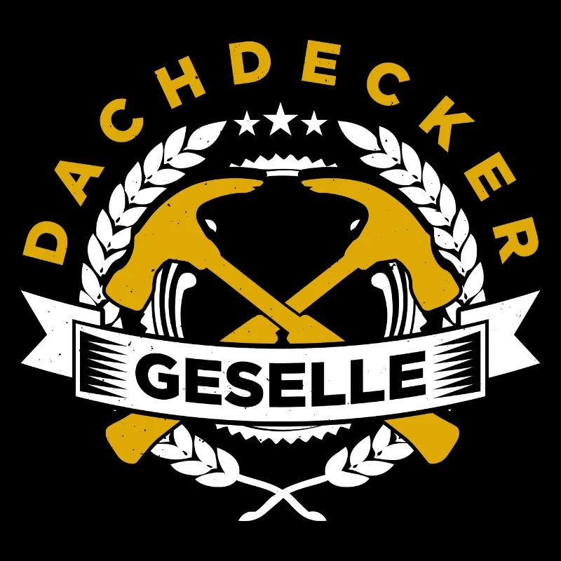 Dachdecker Geselle Geschenk Handwerk