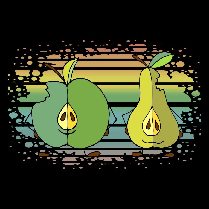 Apple and pear