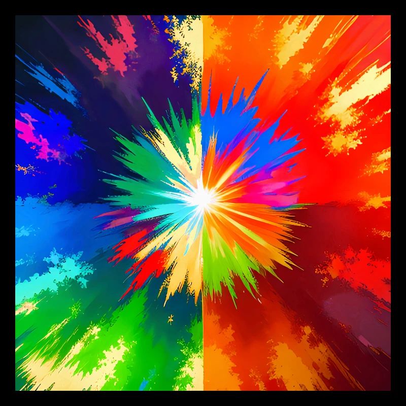 Farben des Lebens - Farbwelten Explosion