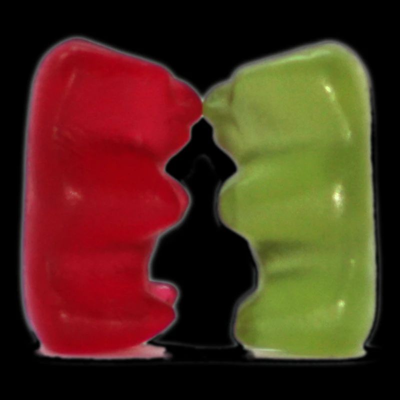 Gummibärchen Kuss