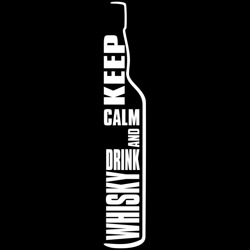 Keep Calm and Drink Whisky Single Malt Shirt