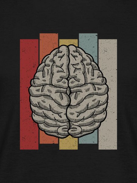 Psychology Brain Retro