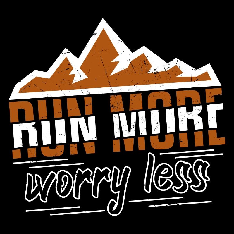 Run More Less Worry Mountains Trailrunning
