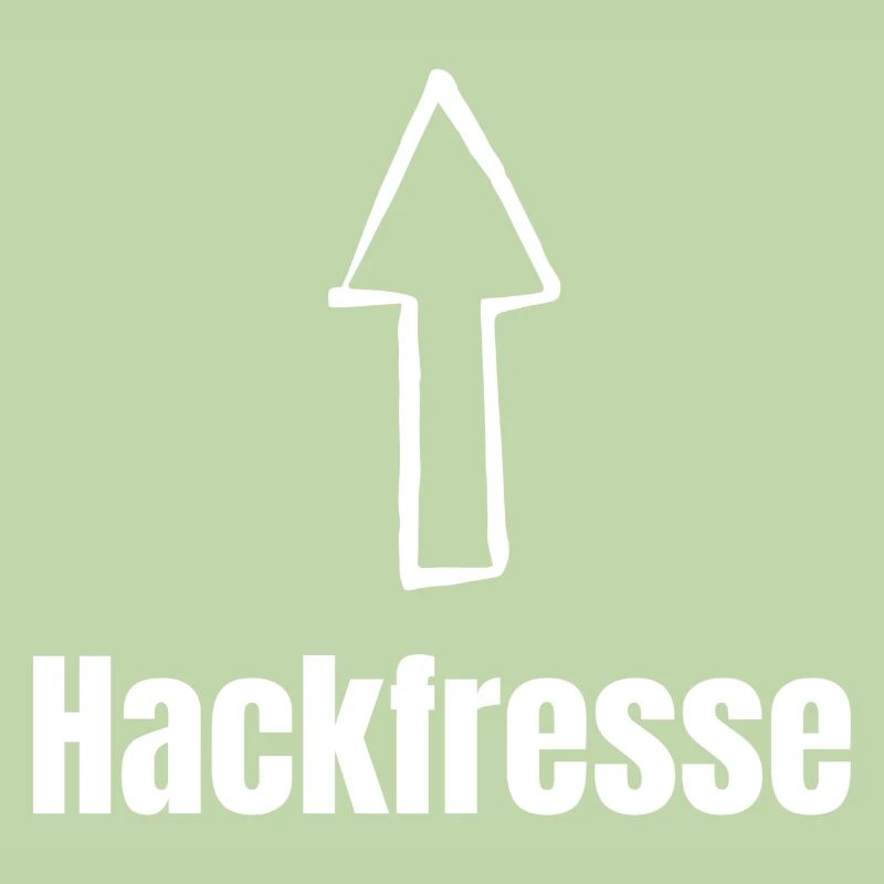 Hackfresse Pfeil Oben
