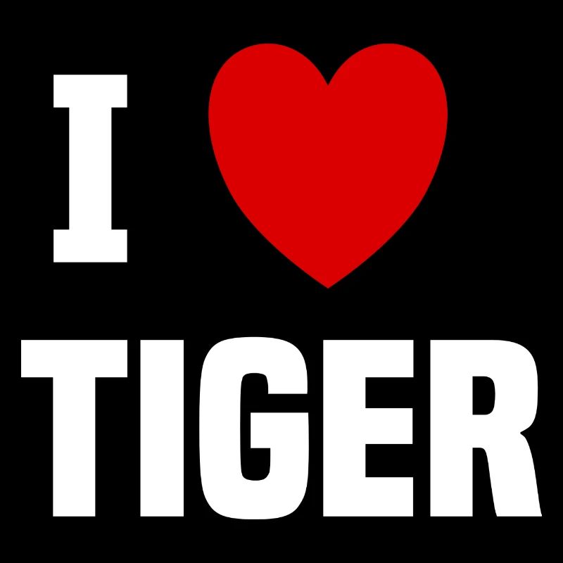 Ich liebe Tiger