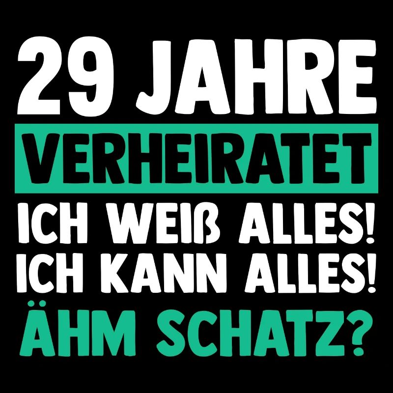 Ehe Samthochzeit 29 Jahre Verheiratet Hochzeitstag