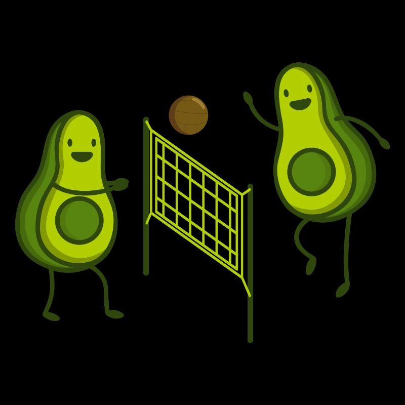 avocado volleyball