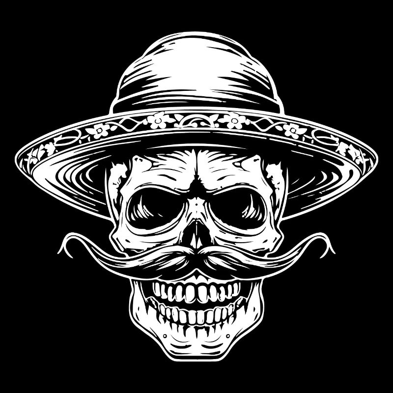 Crâne Crâne Mexicain 1