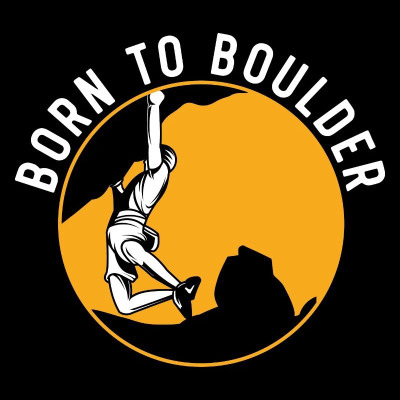 Né pour le bloc Escalade Boulderer Bould