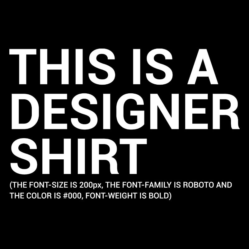 Designer Spruch