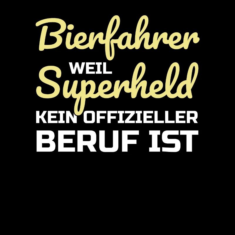 Bierfahrer Superheld lustiges Geschenk