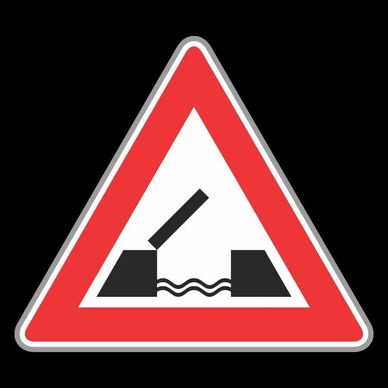 Panneau routier pont