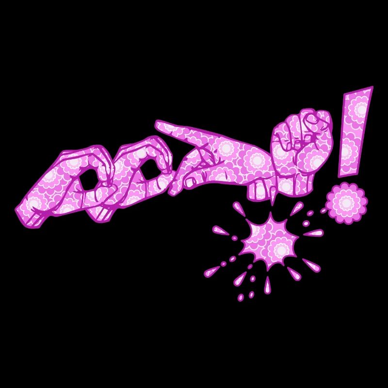 oops - Design avec langue des signes DGS