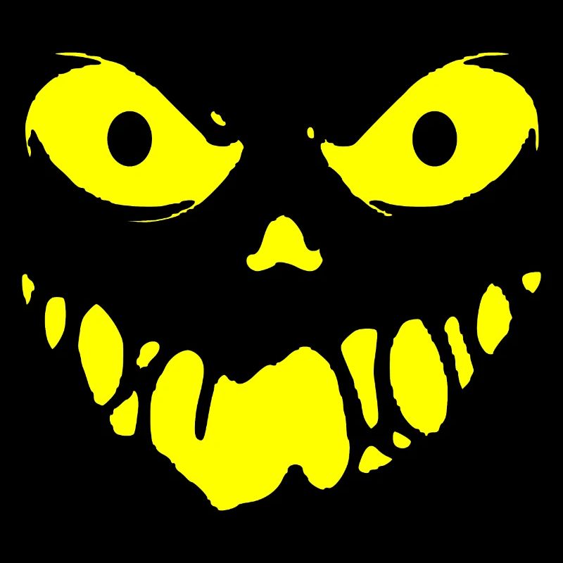 Evil face