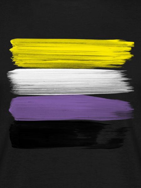 Non-Binary Pride Strokes