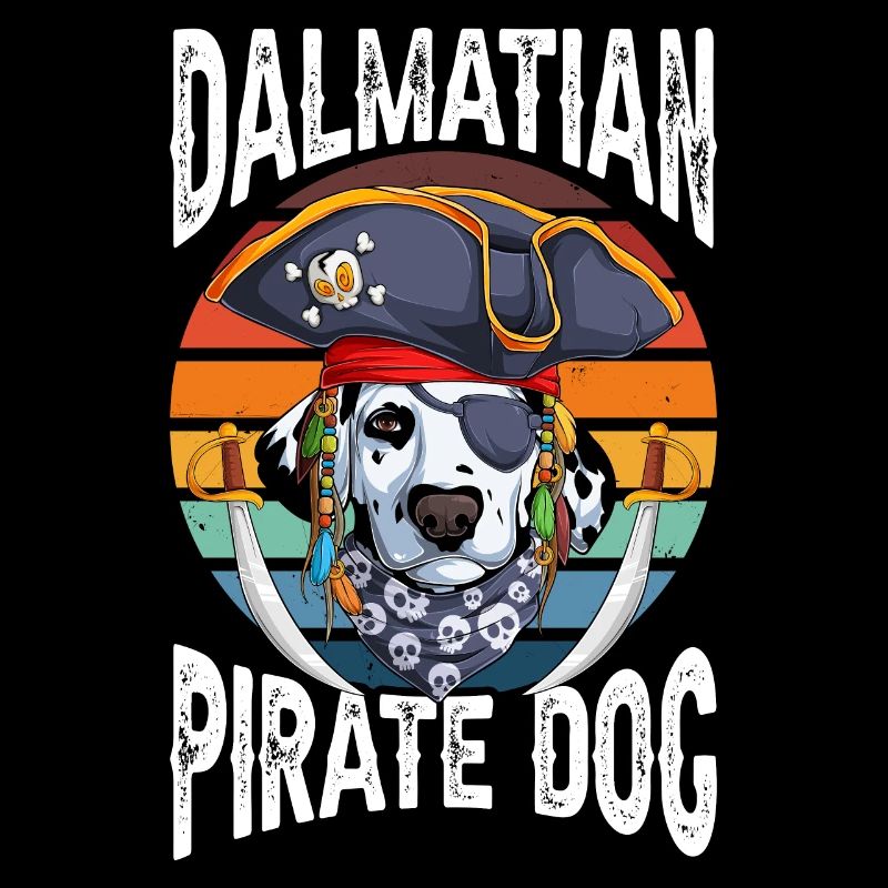 Dalmatian Pirate Dog