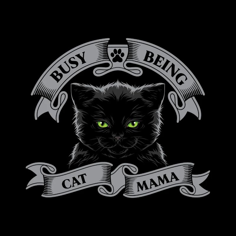 Busy being a cat mom