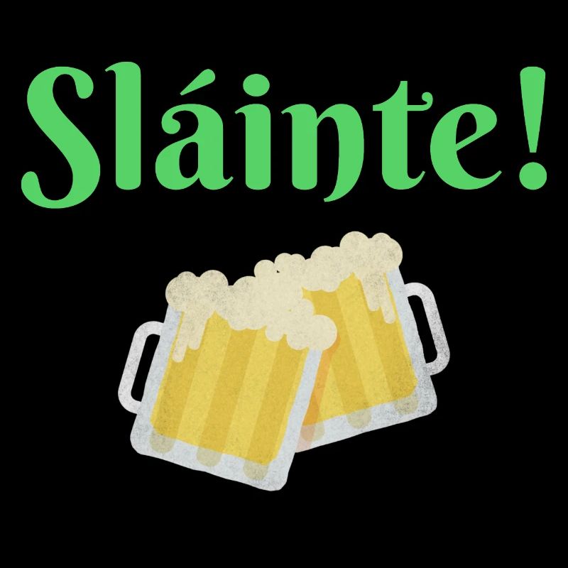Sláinte St. Patrick's Day Trinkspruch Irland Bier