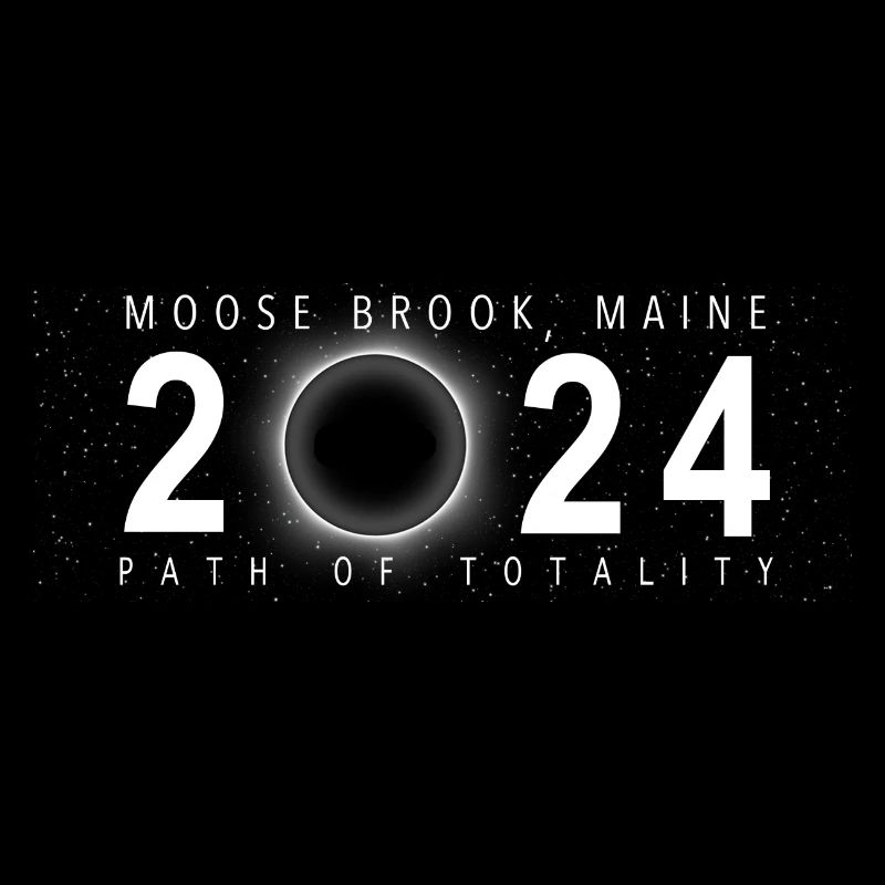 Solar Eclipse Moose Brook Maine April 8 2024