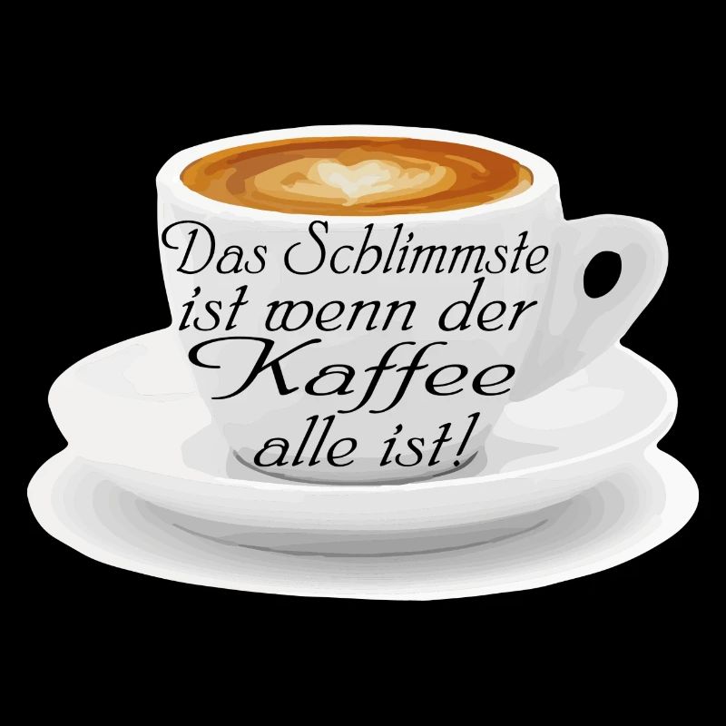 The worst is when the coffee is all