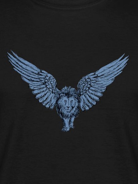 Lion blue