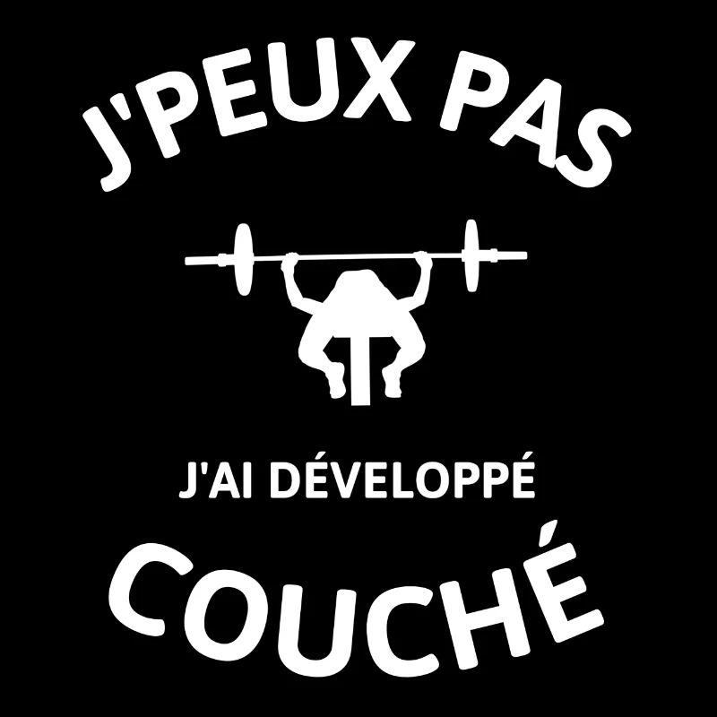 Je peux pas développé couché musculation humour